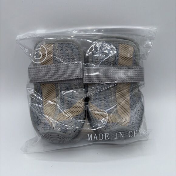 Dog Shoes,Mesh Breathable Dog Boots Size 5 Walking Running Hiking,Soft Non-Slip - Picture 1 of 4